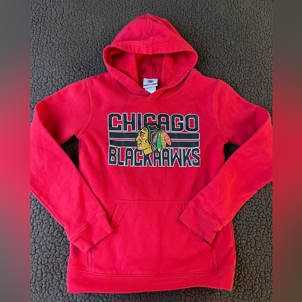 Kids Red Pullover Hoodie